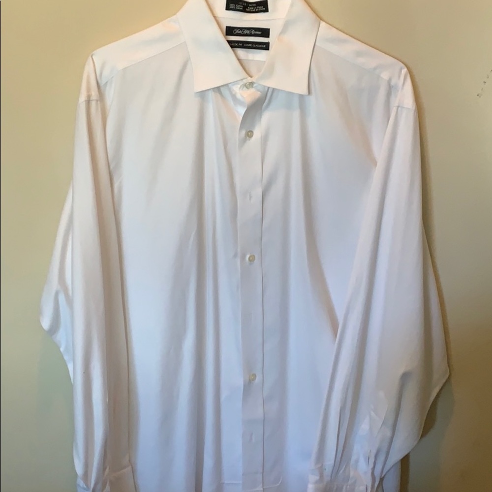 Saks Fifth Avenue Classic Fit Dress Shirt